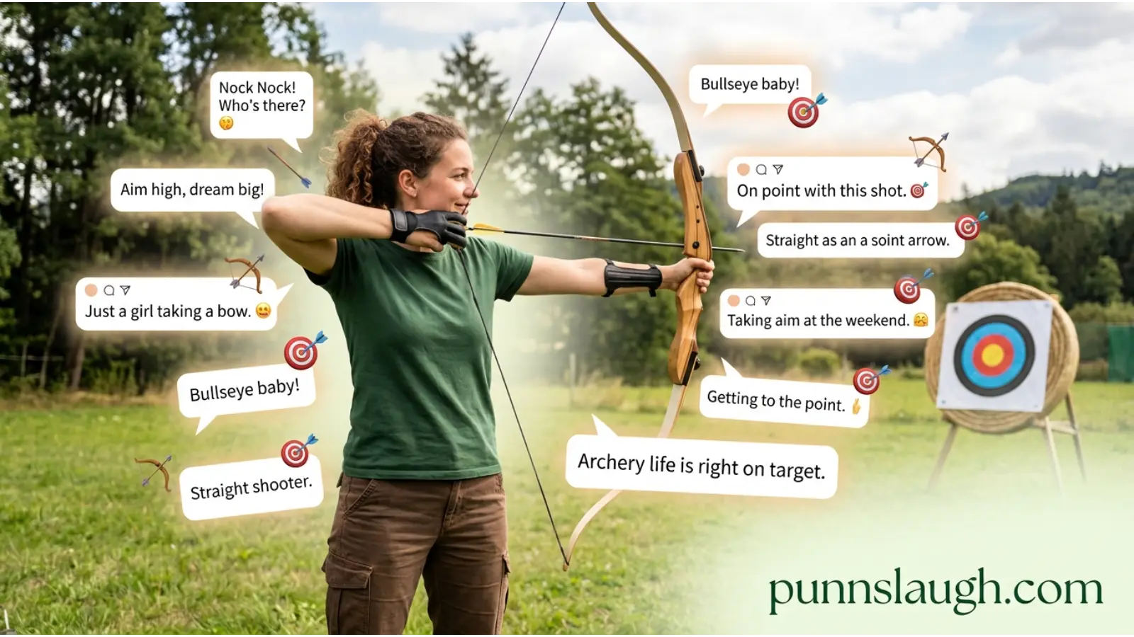 Archery Captions And Social Media Puns