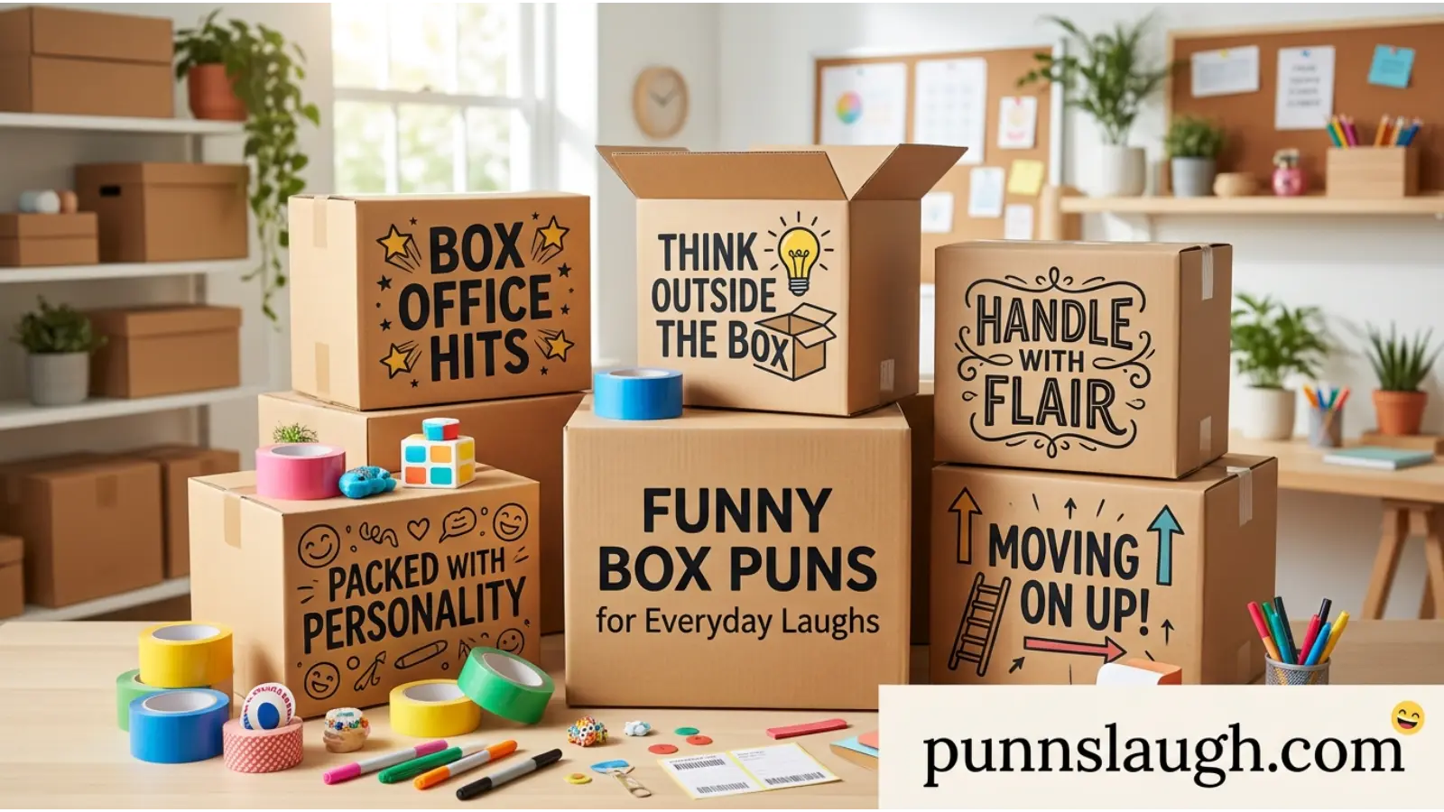 Funny Box Puns for Everyday Laughs.