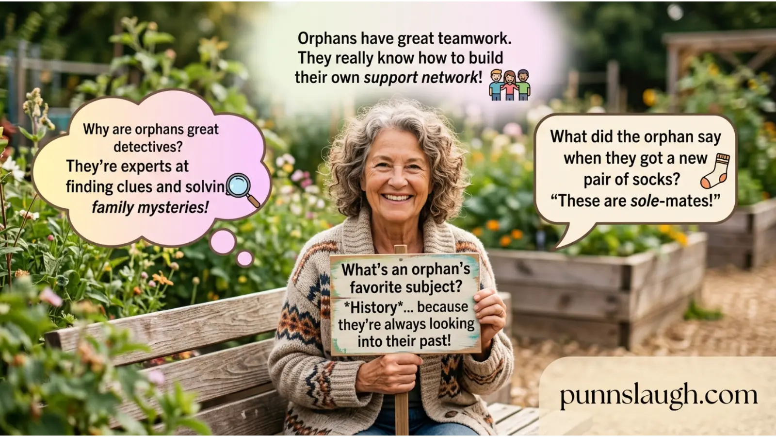 Funny Orphan Jokes With a Playful Twist