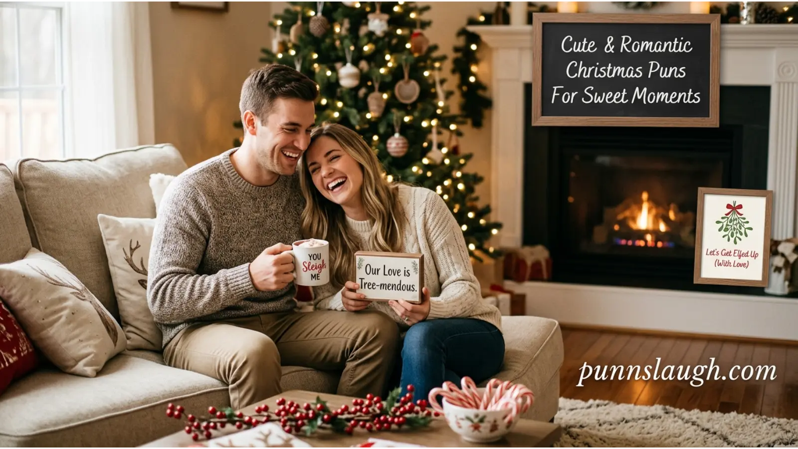 Cute And Romantic Christmas Puns For Sweet Moments