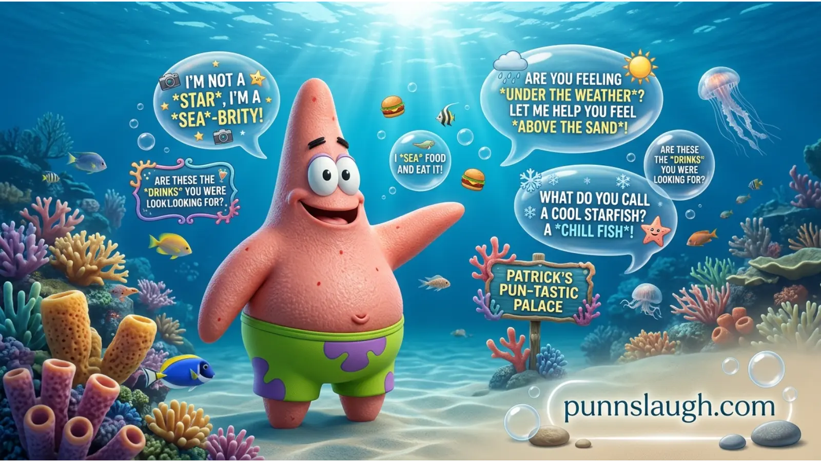 Patrick Star Puns