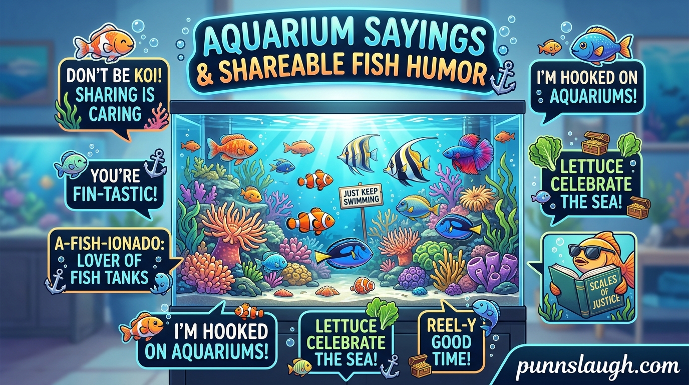 Aquarium Puns That Are Fantastic for Fish Lovers
