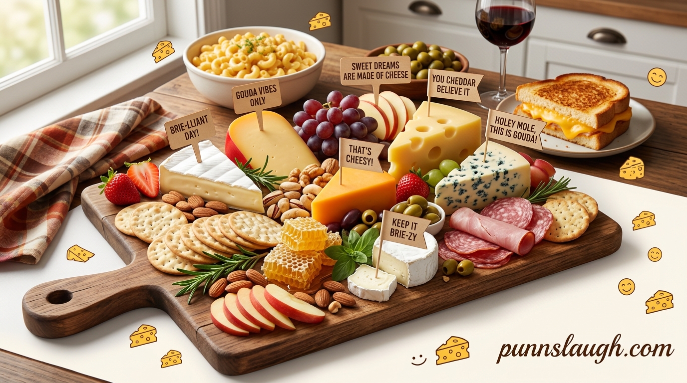 Funny Cheese Jokes and One Liners