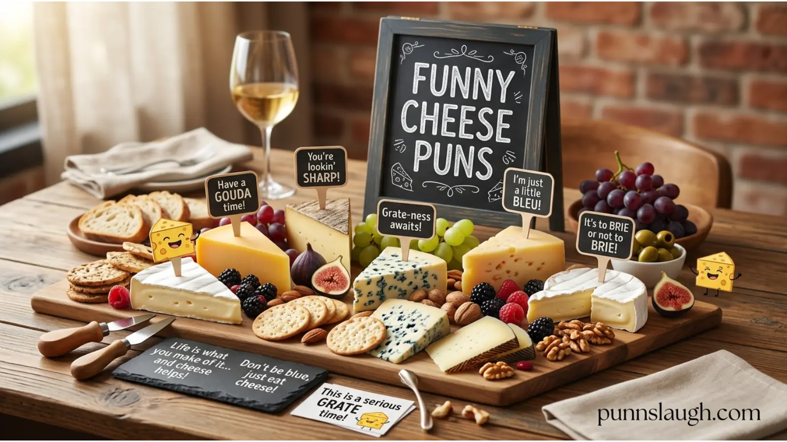Funny Cheese Puns