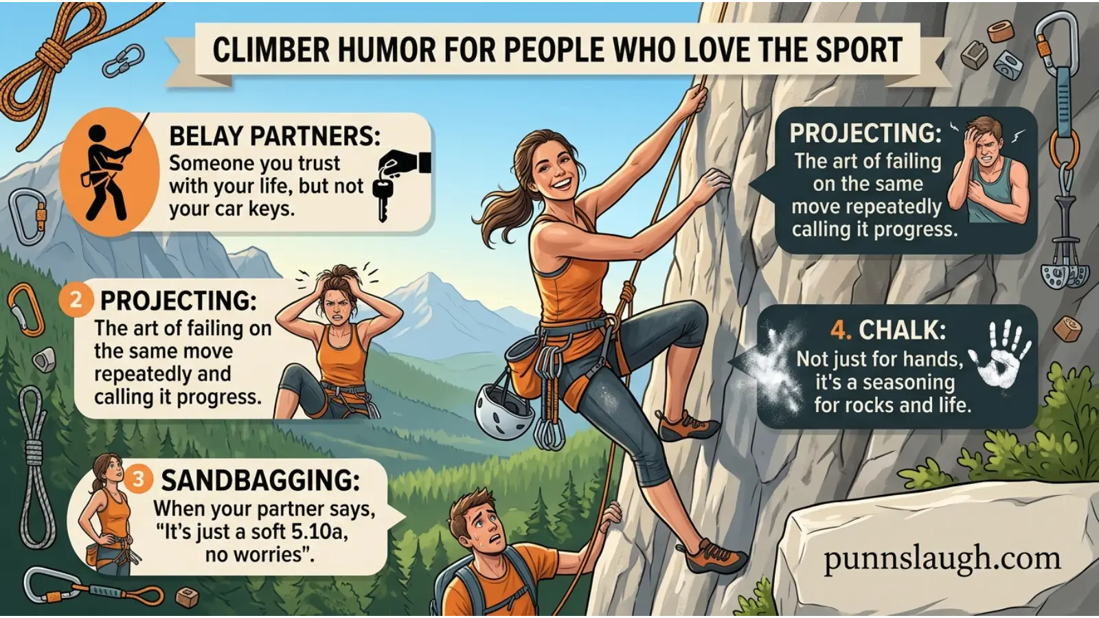 Climber Humor For People Who Love The Sport