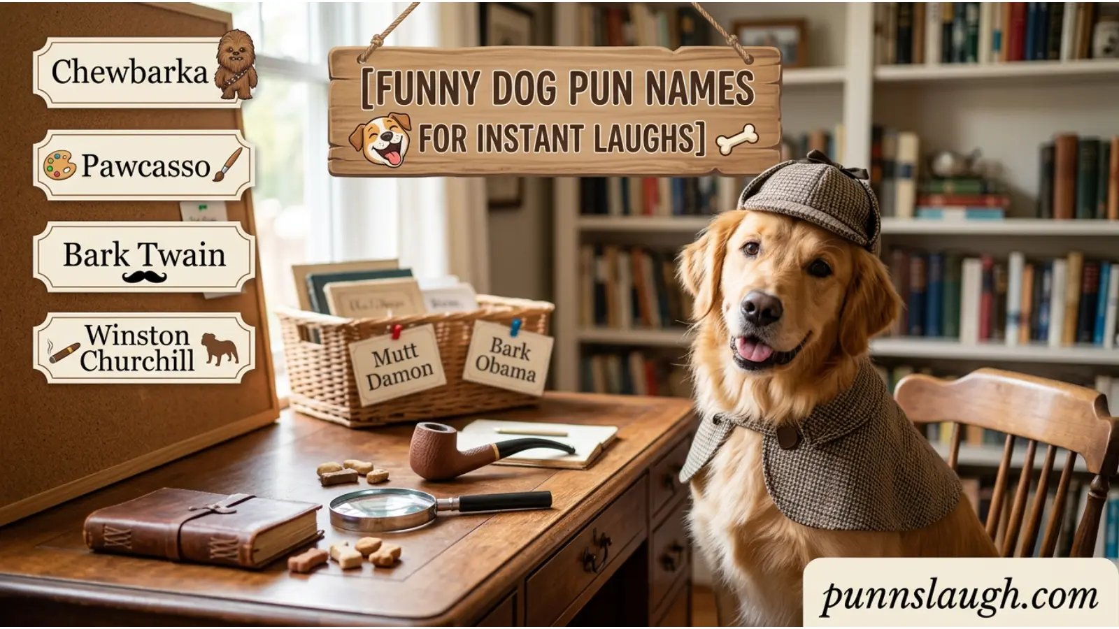 Funny Dog Pun Names for Instant Laughs
