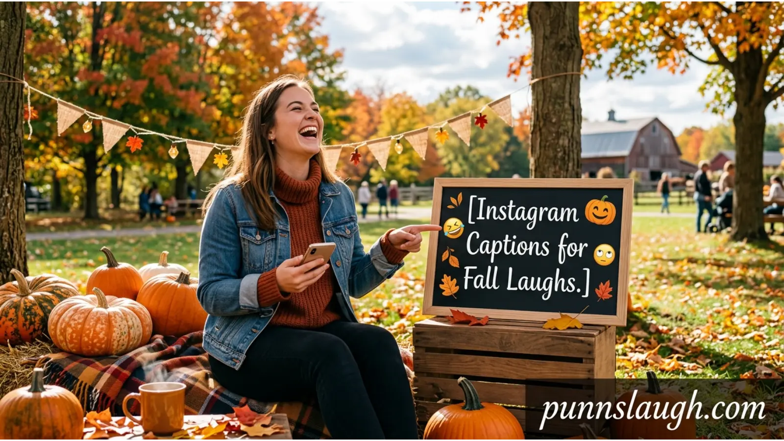 Instagram Captions for Fall Laughs