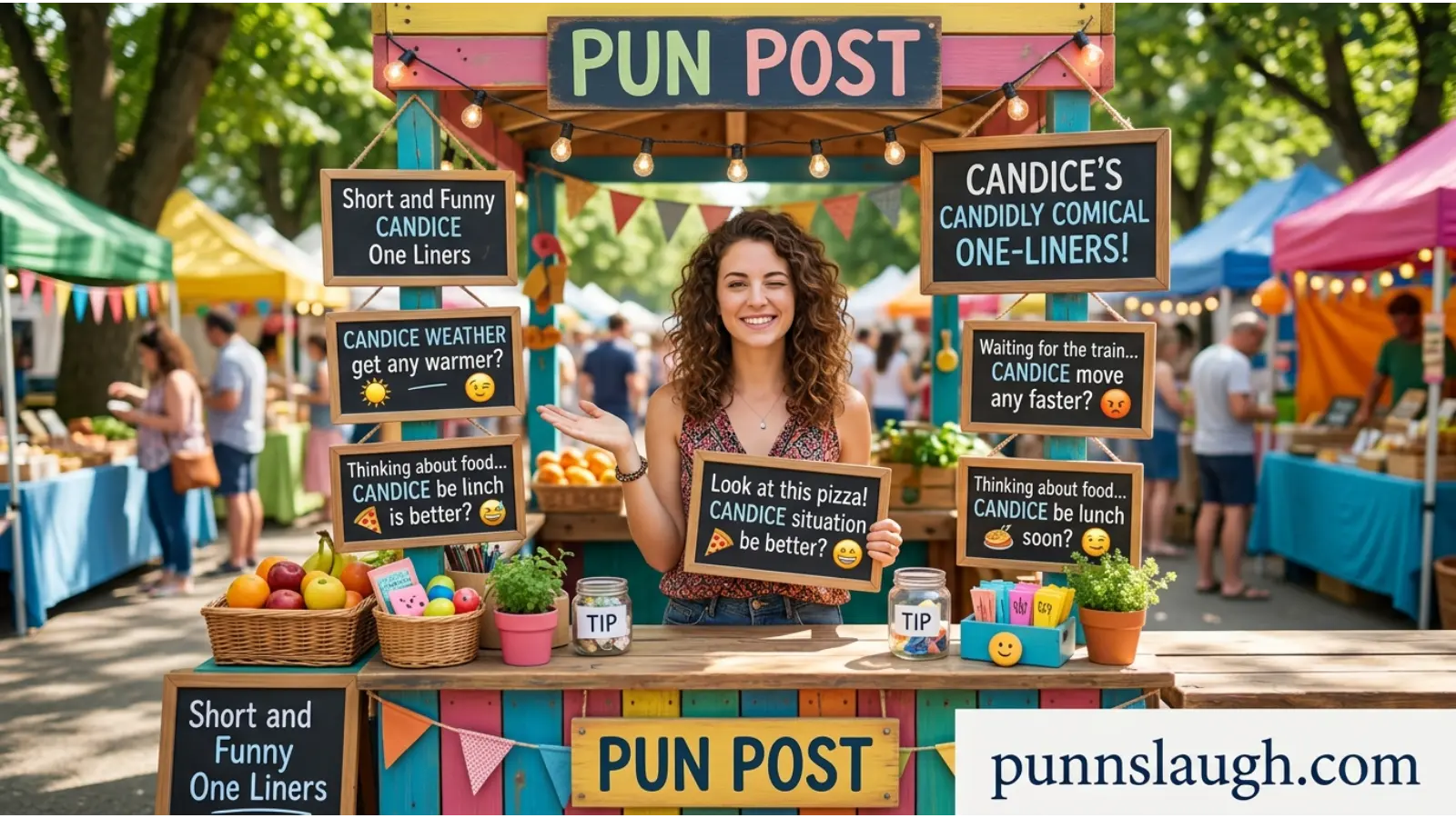 Short and Funny Candice One Liners