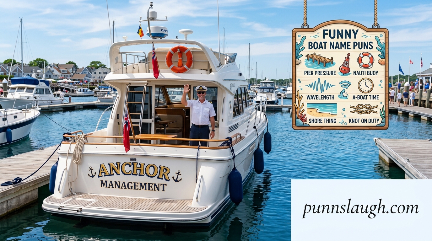 Funny Boat Name Puns