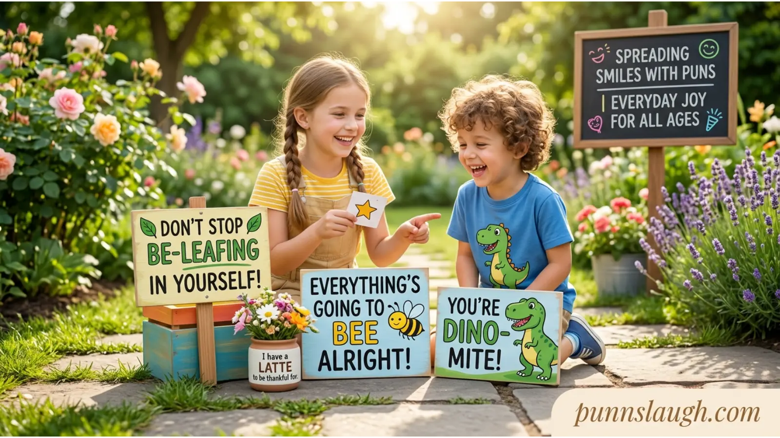 Funny Inspirational Puns for Kids Adults and Everyday Joy
