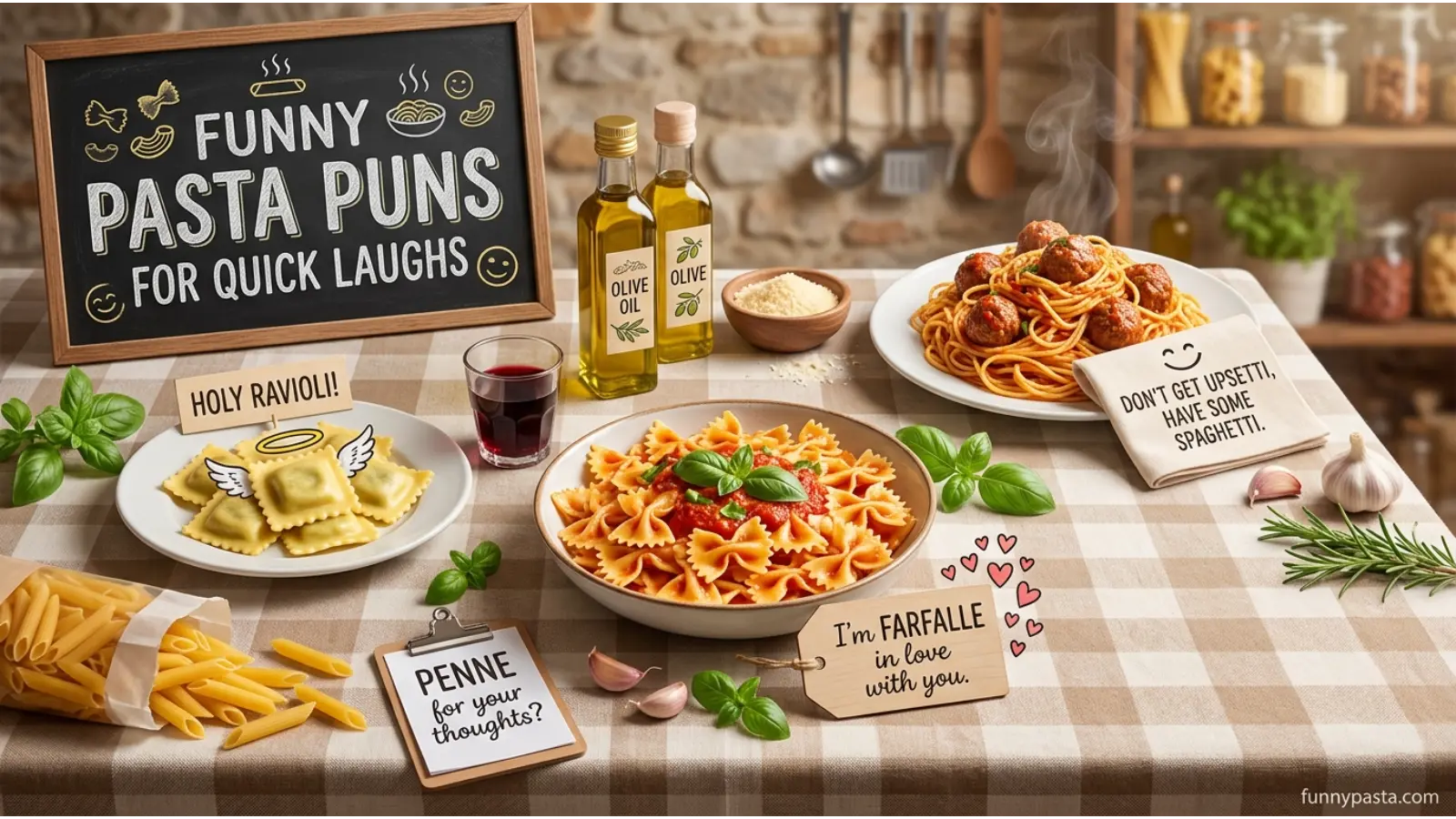 Funny Pasta Puns for Quick Laughs