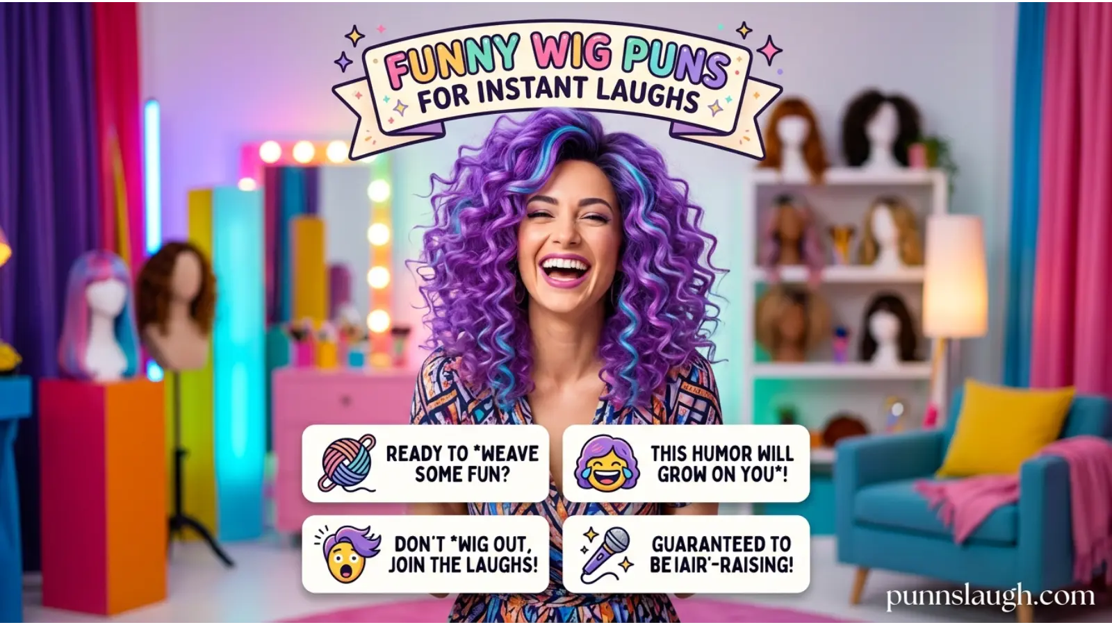 Funny Wig Puns For Instant Laughs