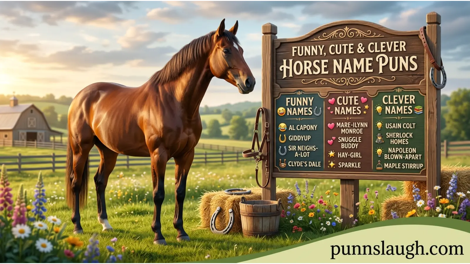 Horse Name Puns
