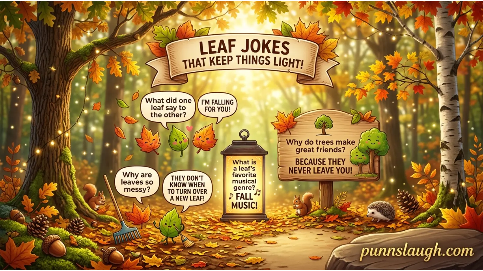 Leaf Jokes That Keep Things Light.