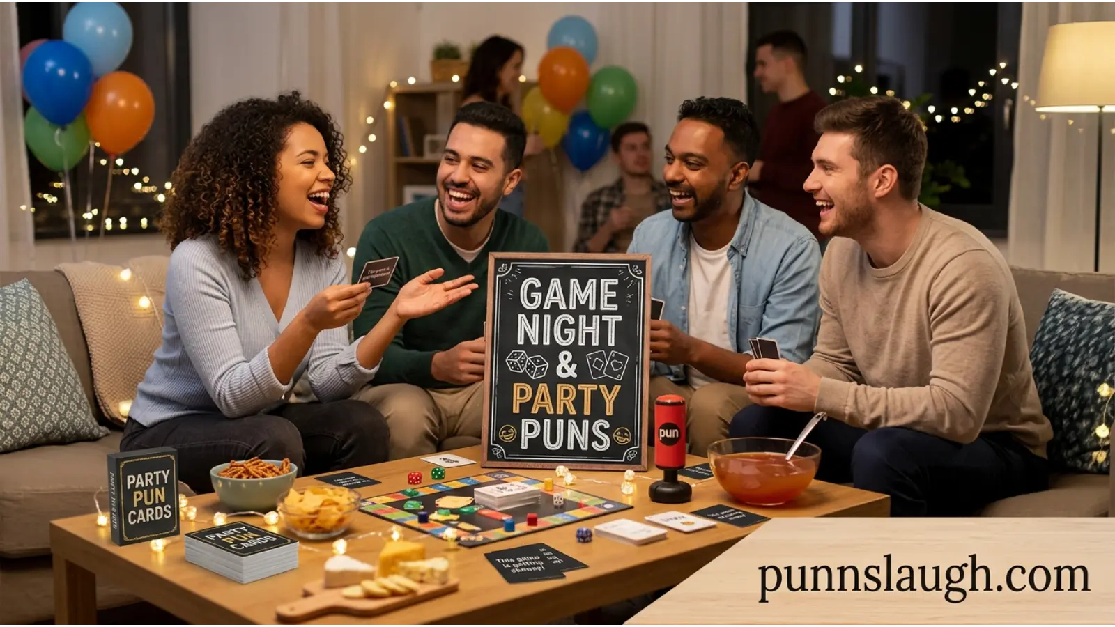 Game Night And Party Puns