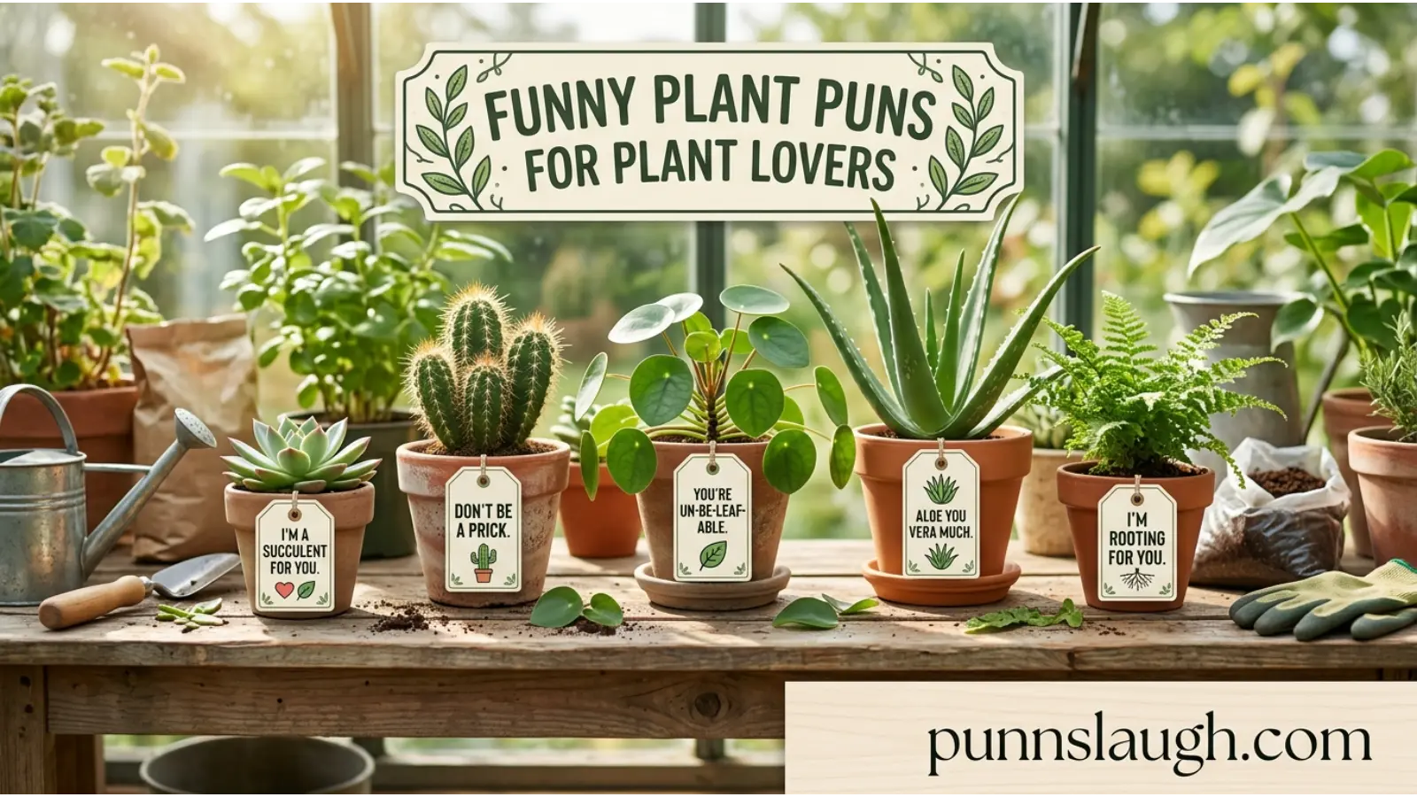 Funny Plant Puns for Plant Lovers