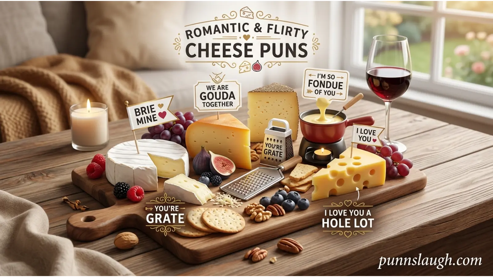 Romantic and Flirty Cheese Puns