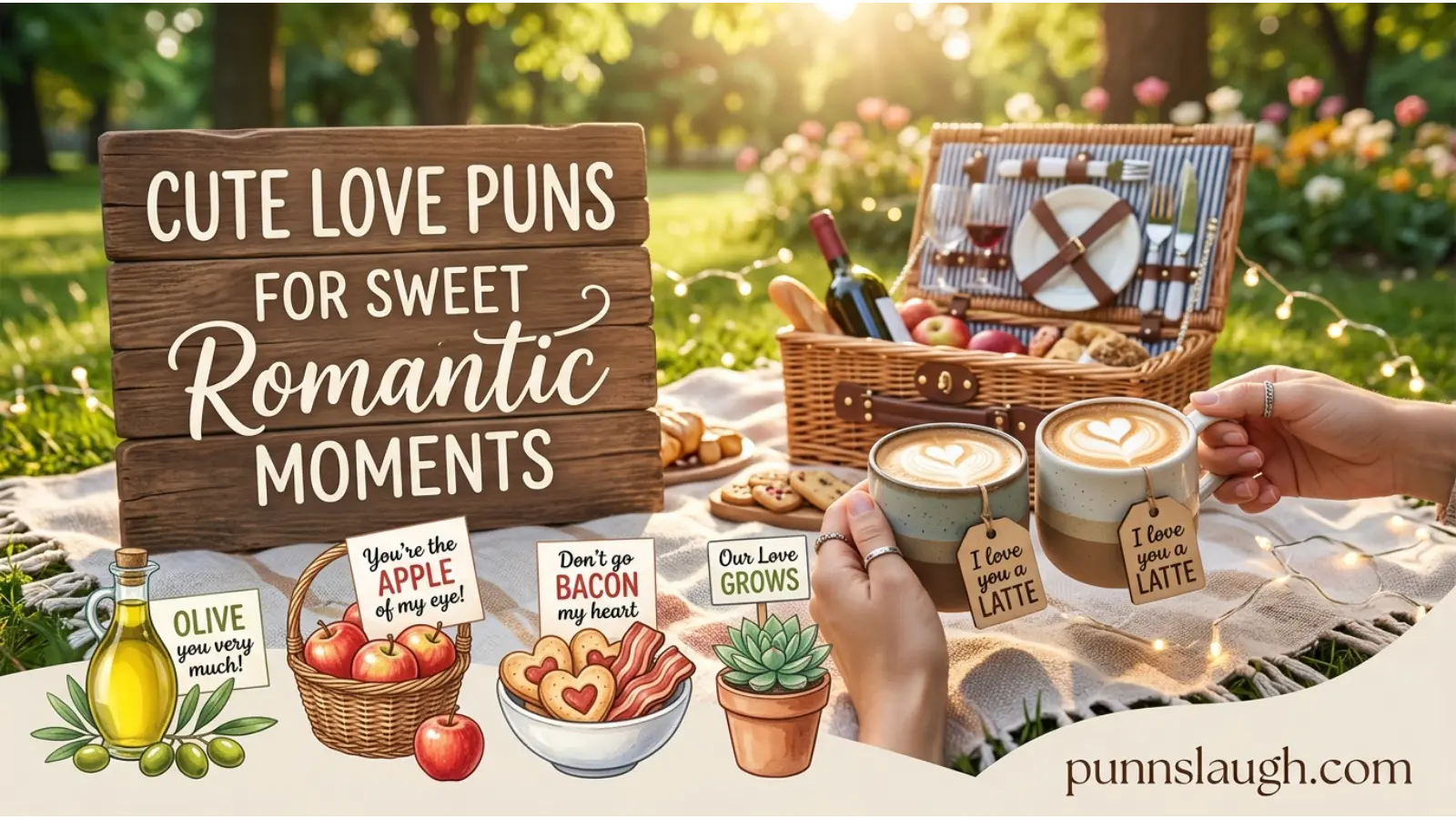 Cute Love Puns for Sweet Romantic Moments