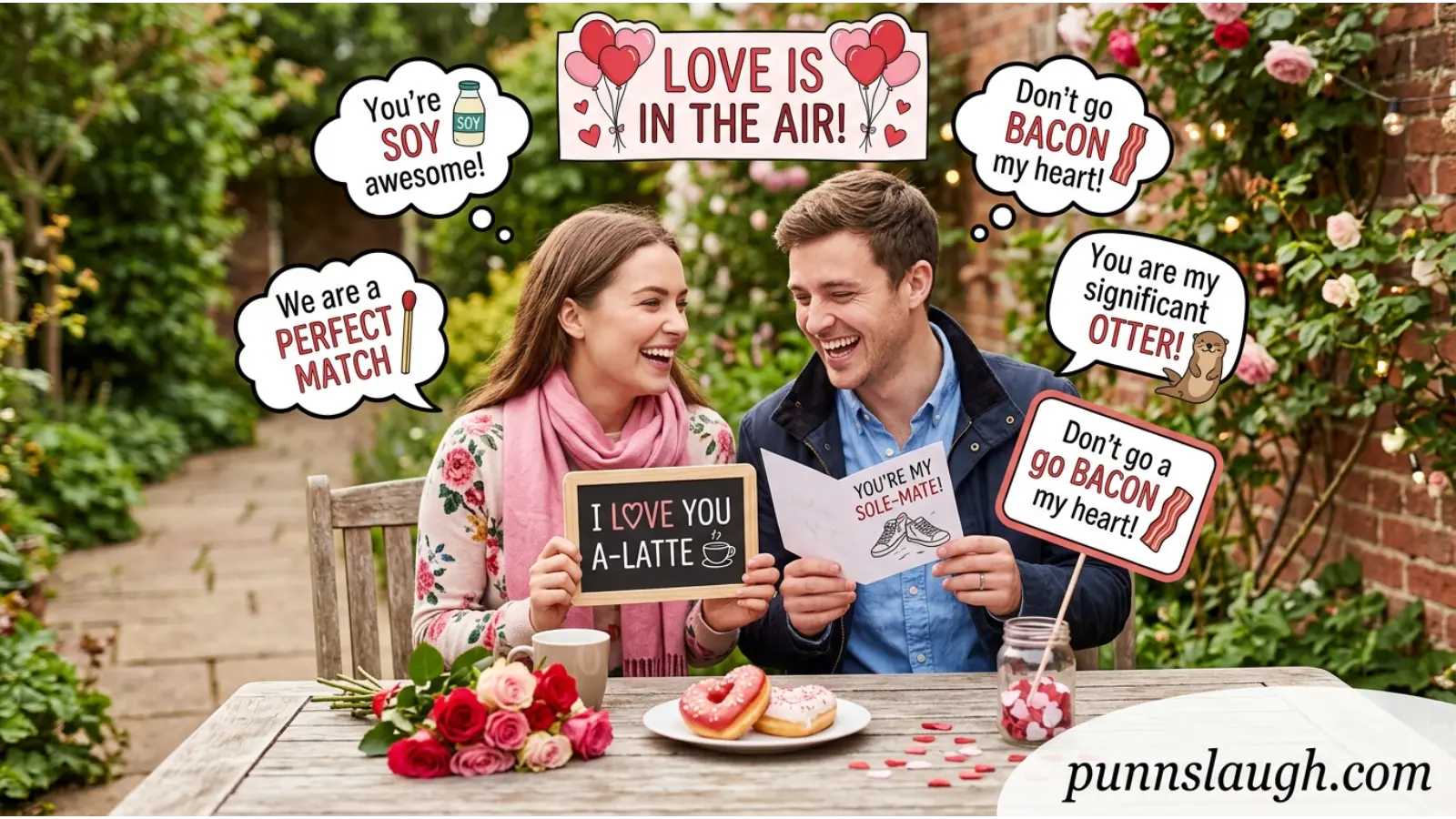 Valentine’s Day Puns and Romantic Messages