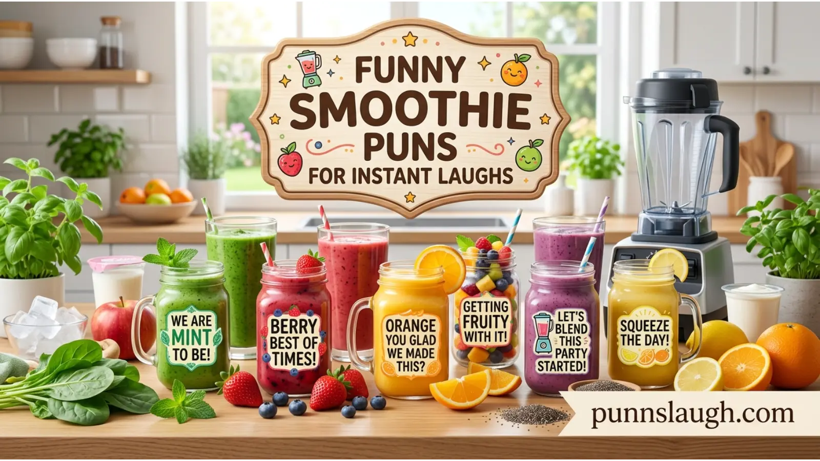 Funny Smoothie Puns For Instant Laughs