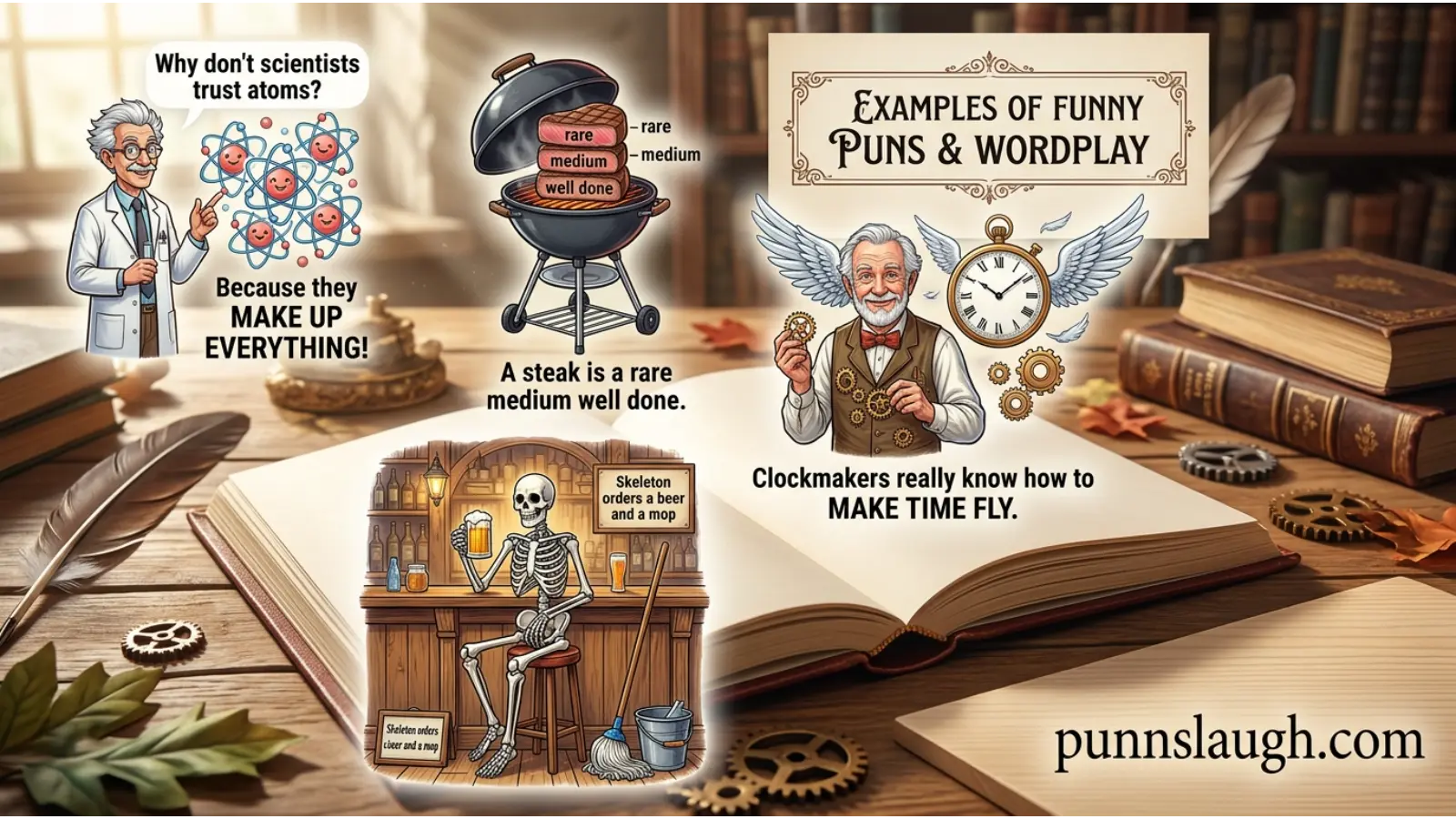 Classic One Liner Pun Examples