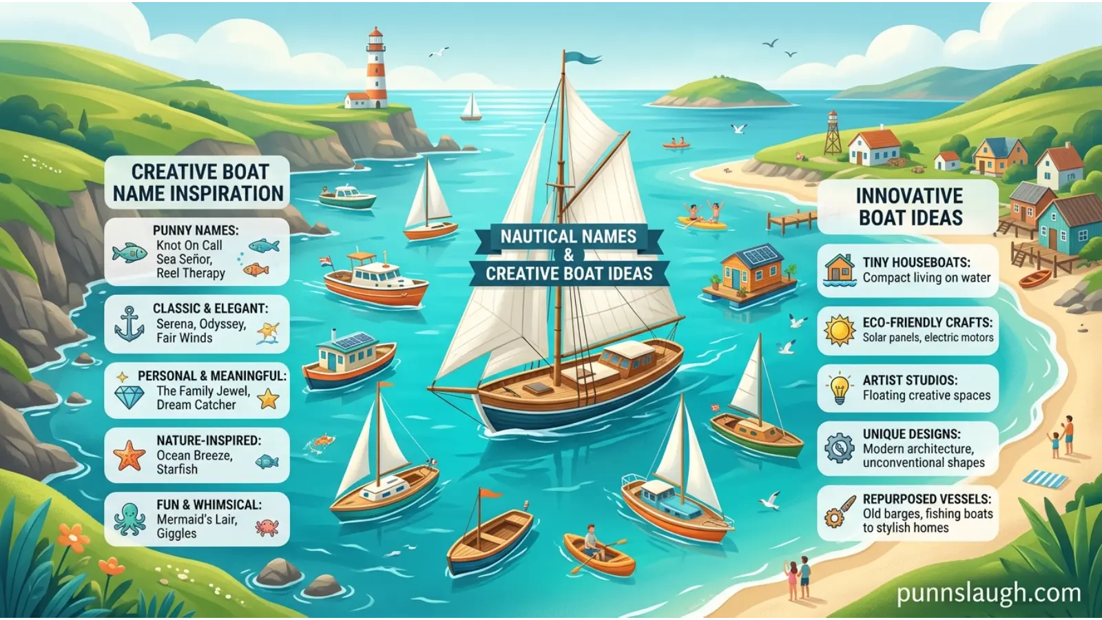 Nautical Names and Creative Boat Ideas