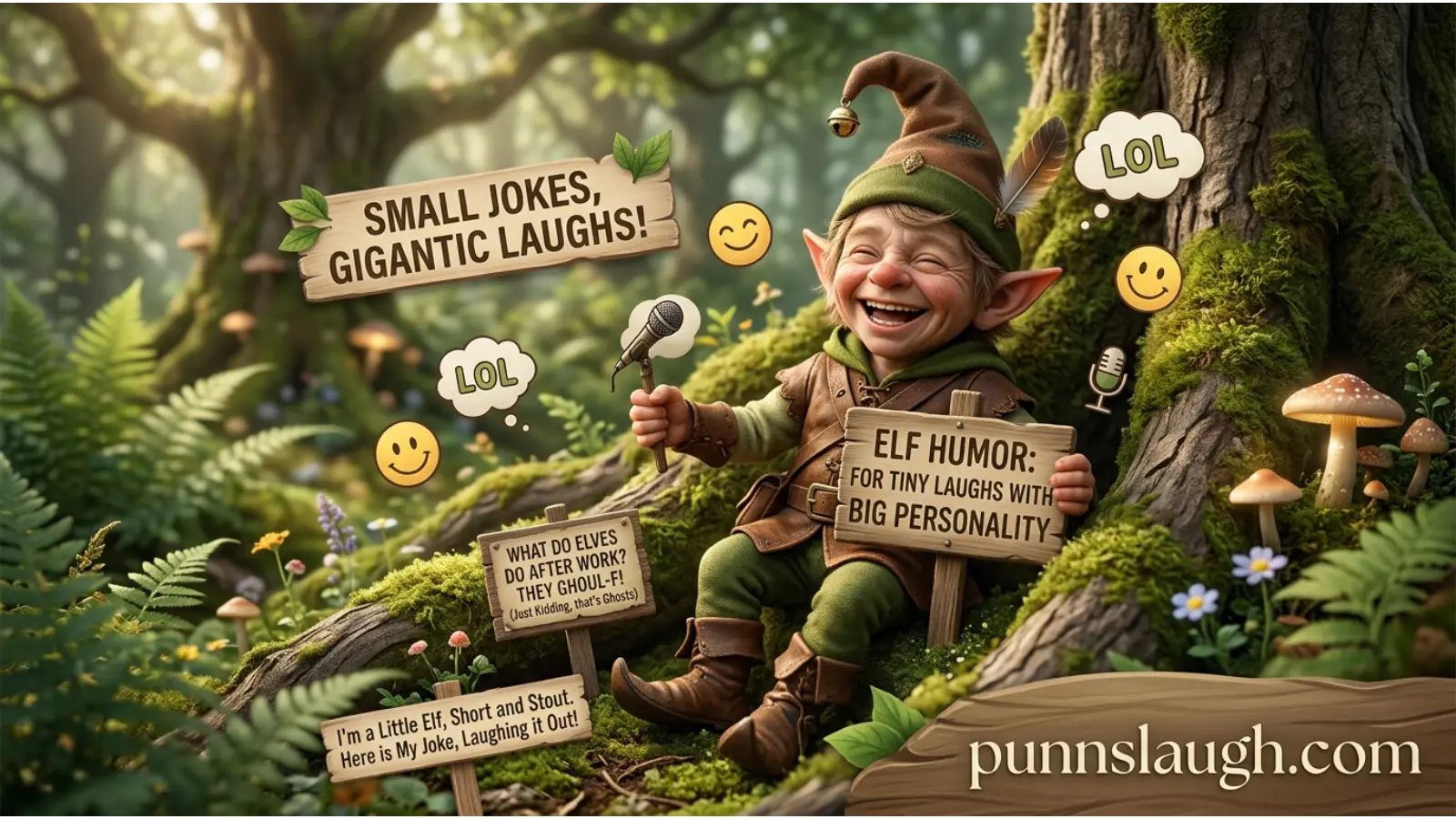 Elf Humor For Tiny Laughs With Big Personality