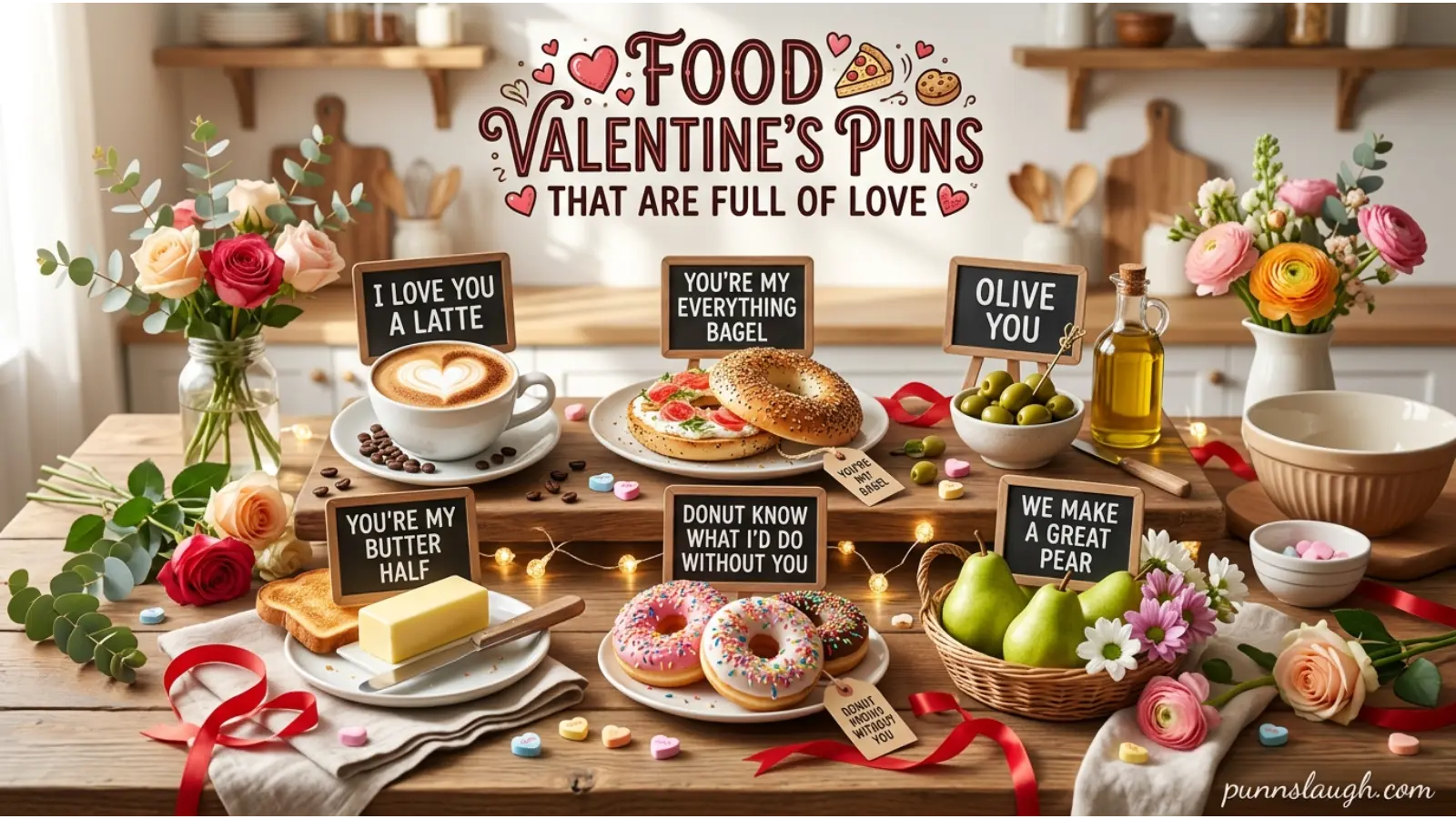 Food Valentines Puns That Are Full of Love