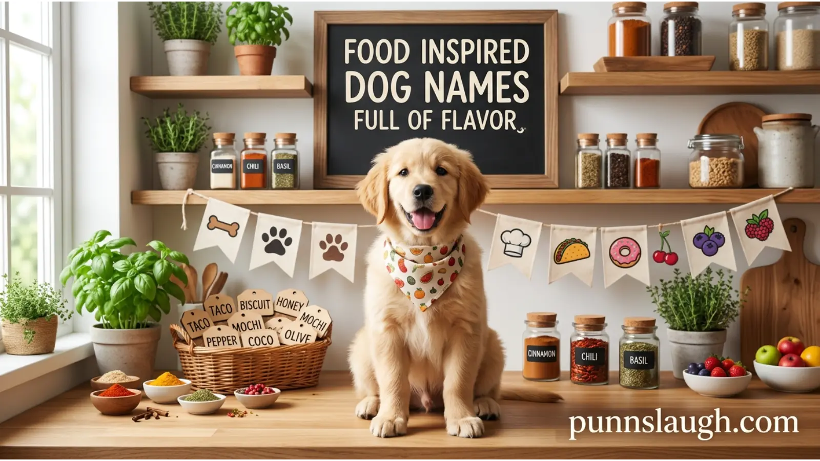 Food Inspired Dog Names Full of Flavor
