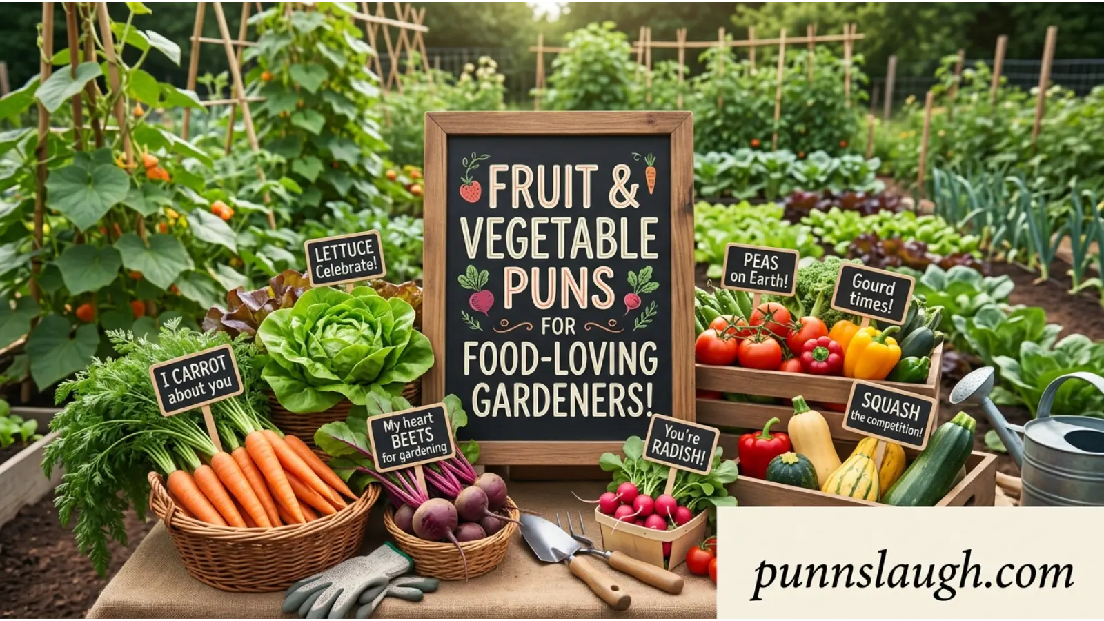 Fruit and Vegetable Puns for Food Loving Gardeners