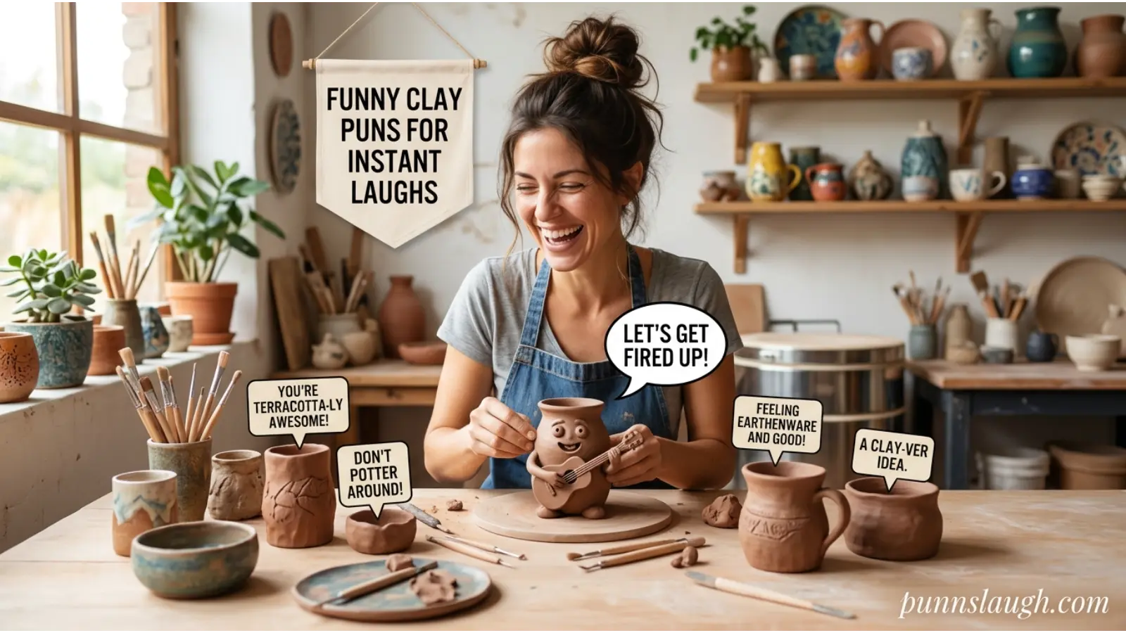 Funny Clay Puns For Instant Laughs