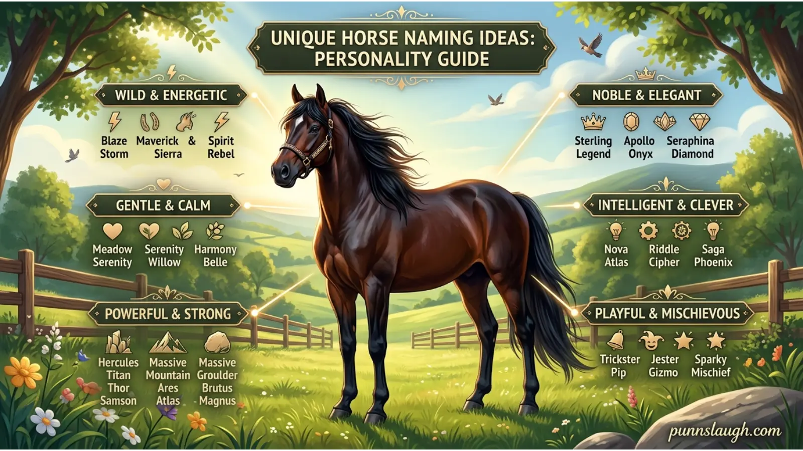 Horse Naming Ideas for Unique Personalities
