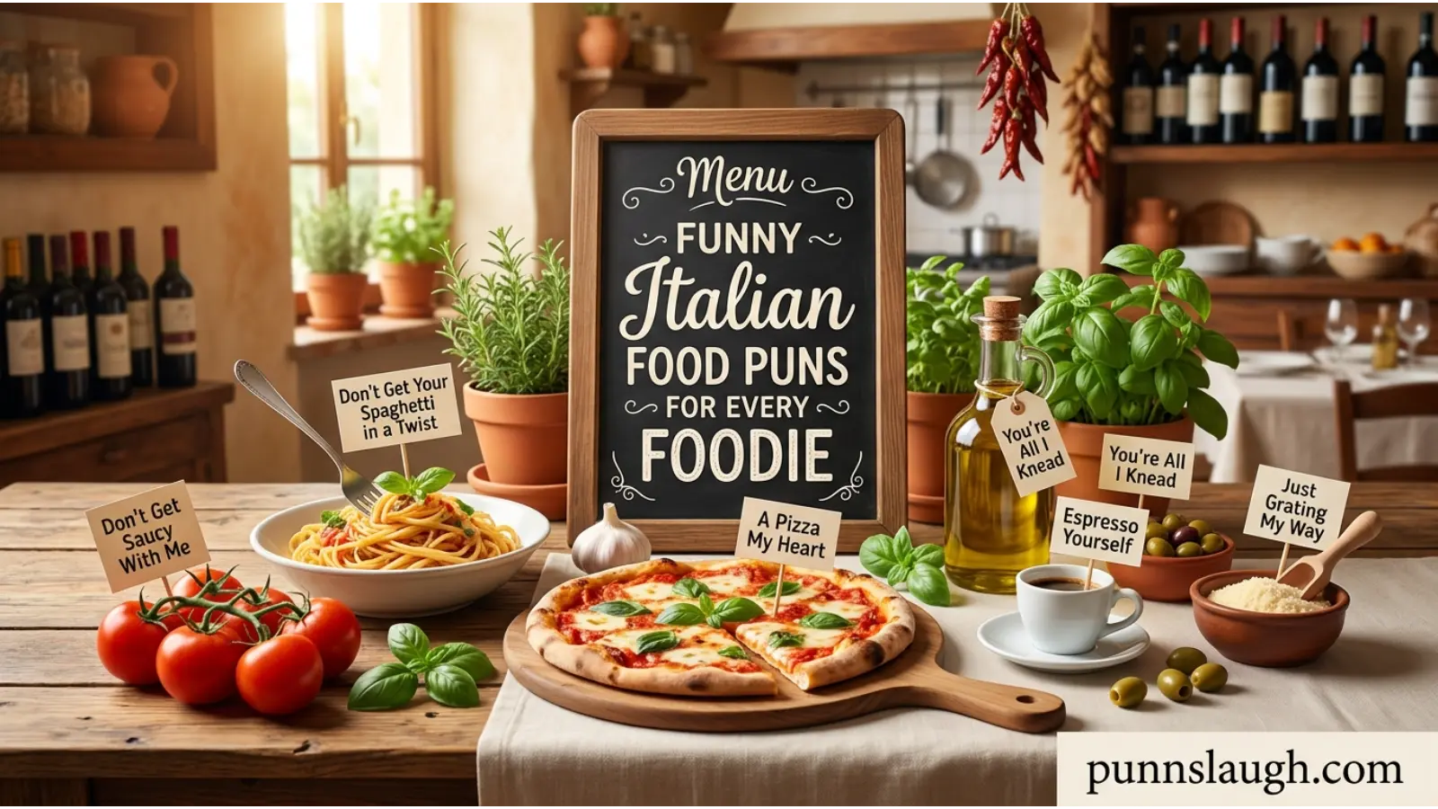 Funny Italian Food Puns for Every Foodie