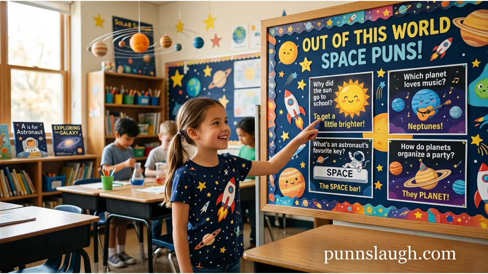 Space Puns for Kids and Classroom Fun