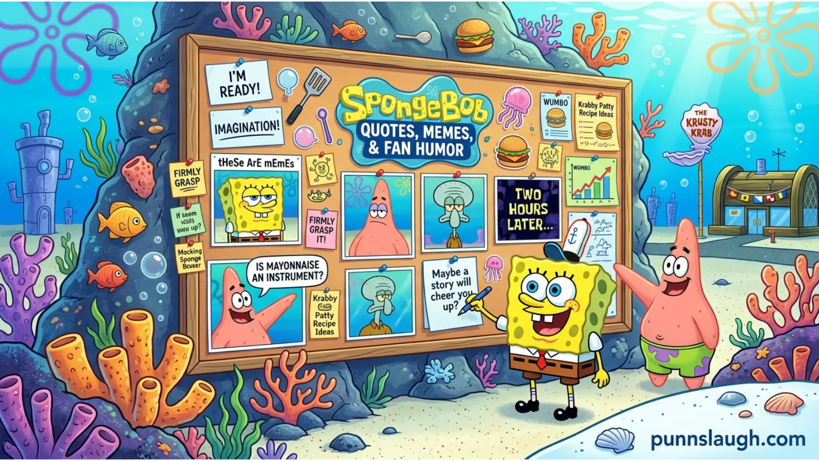 SpongeBob Quotes, Memes, and Fan Humor
