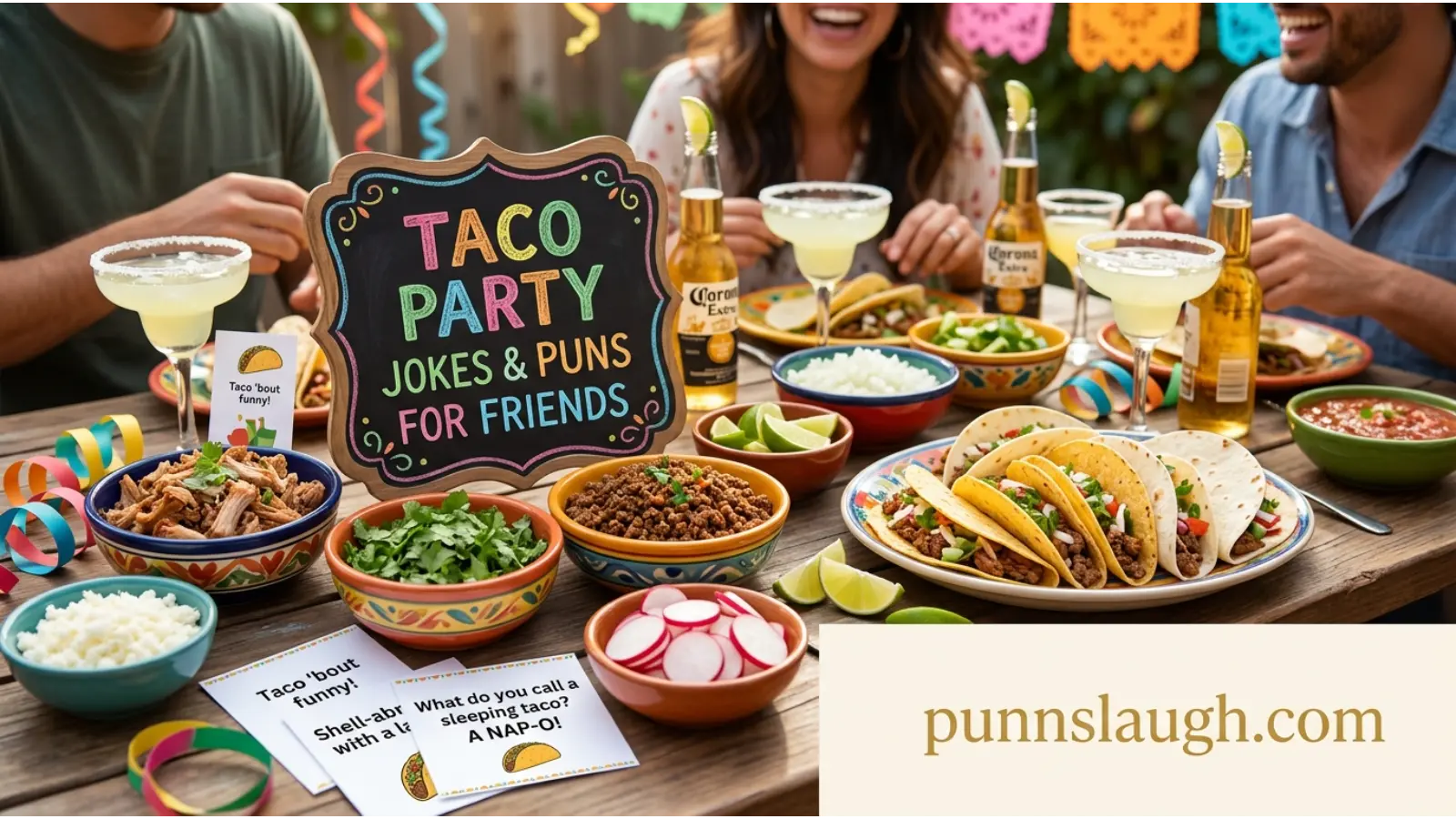 Taco Party Jokes for Friends and Food Lovers