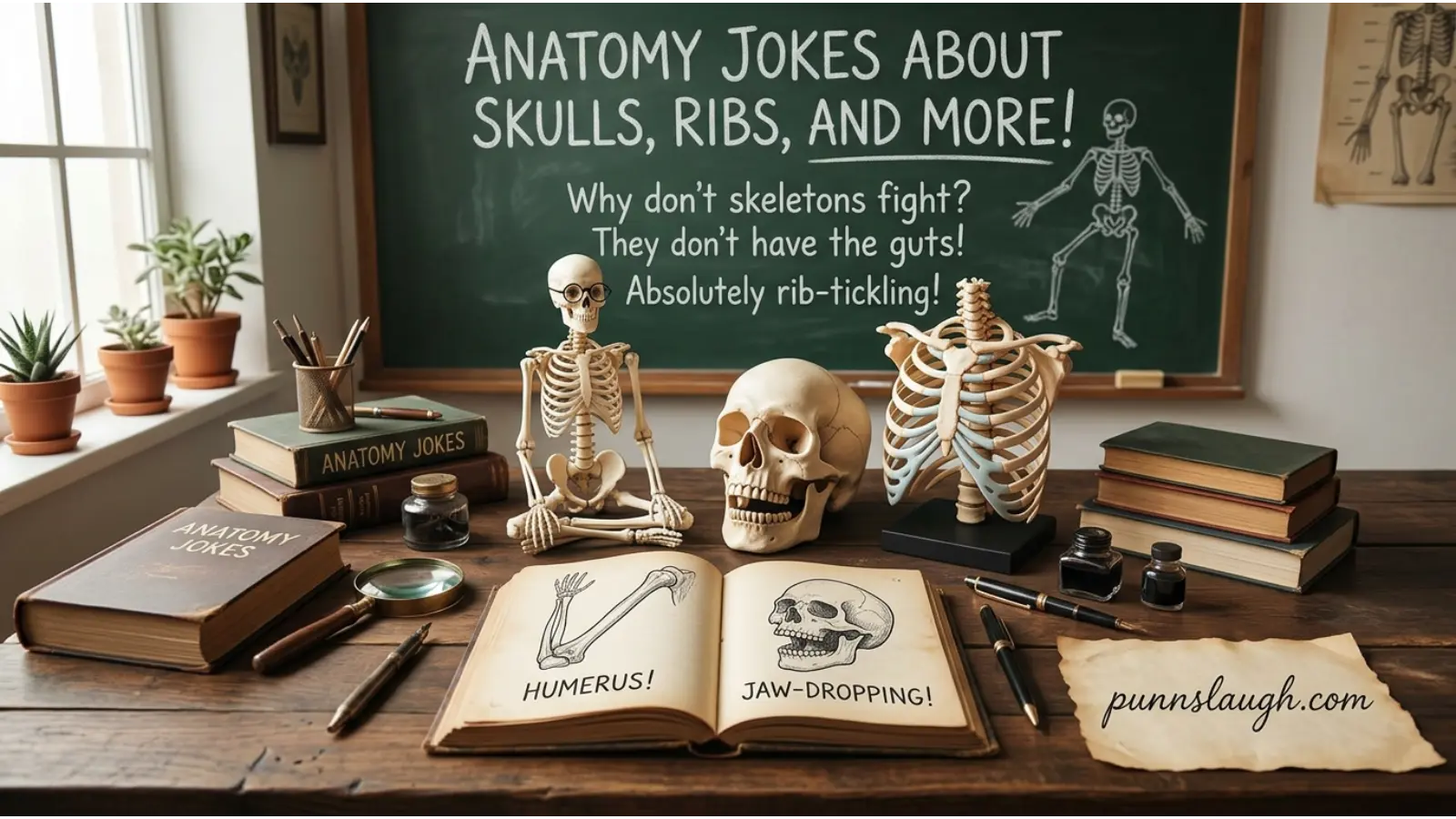 Anatomy Jokes About Skulls Ribs and More