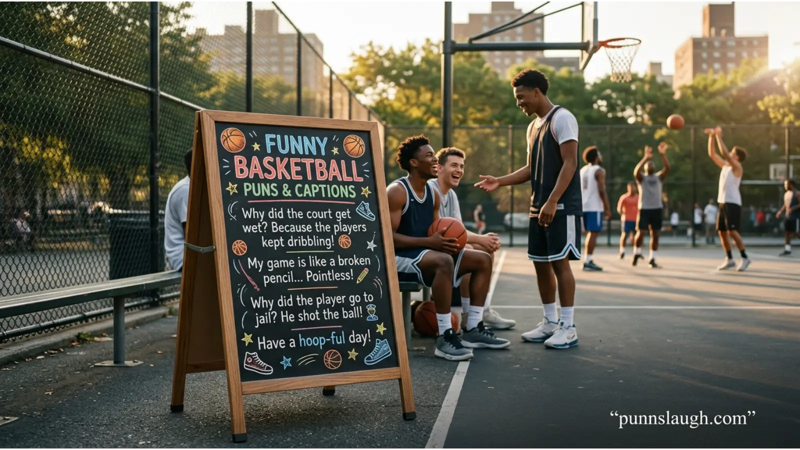 Funny Basketball Puns and Captions