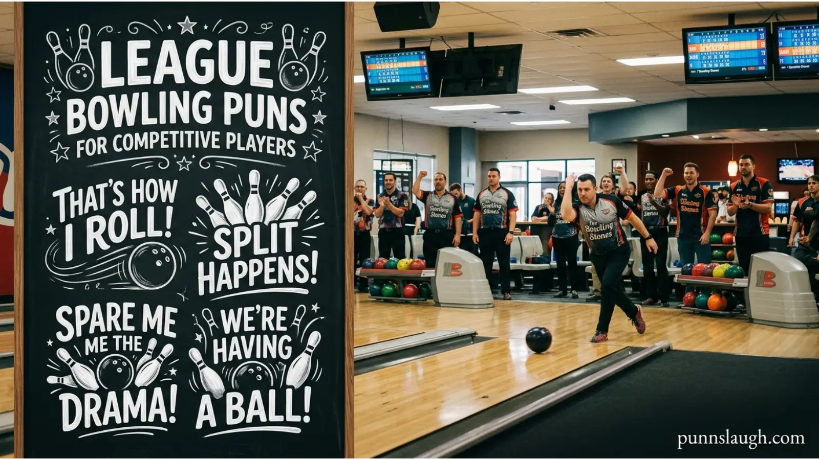 League Bowling Puns for Competitive Players