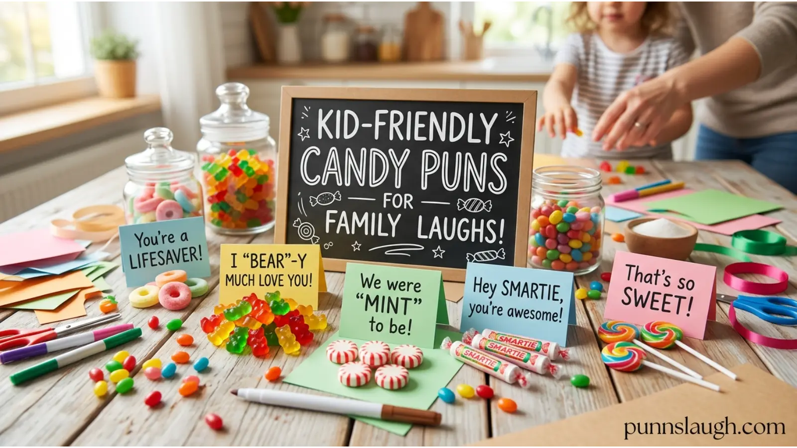 Kid Friendly Candy Puns for Family Laughs