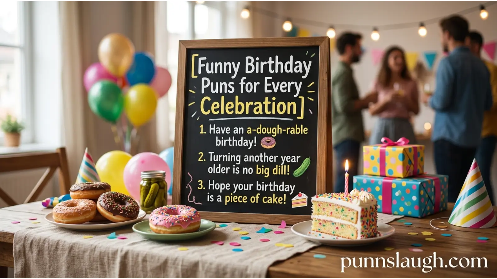 Funny Birthday Puns for Every Celebration