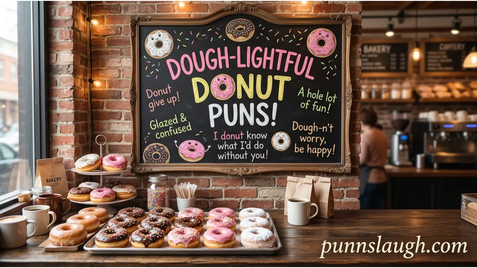 Dough Lightful Donut Puns
