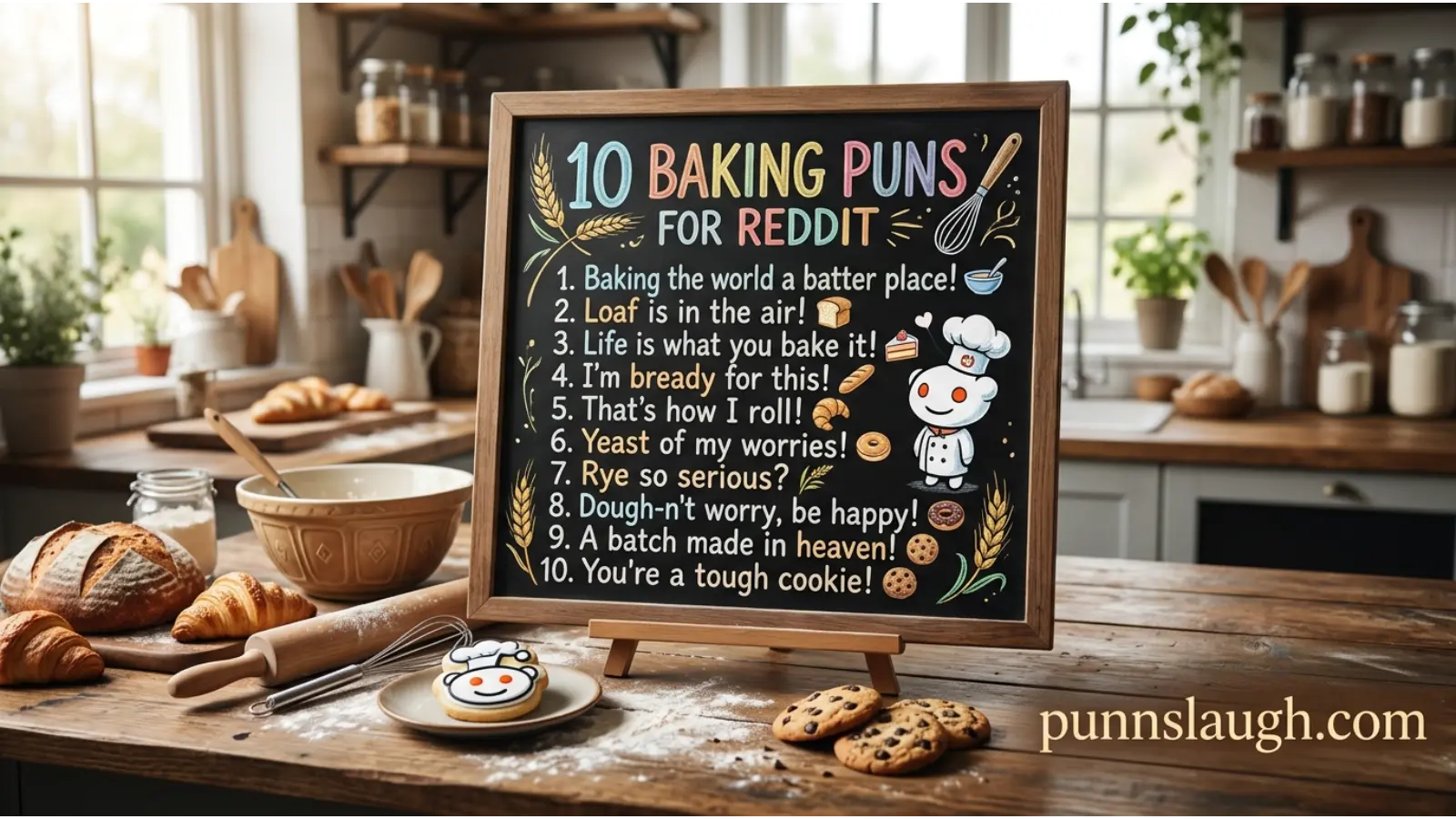 Baking Puns for Reddit