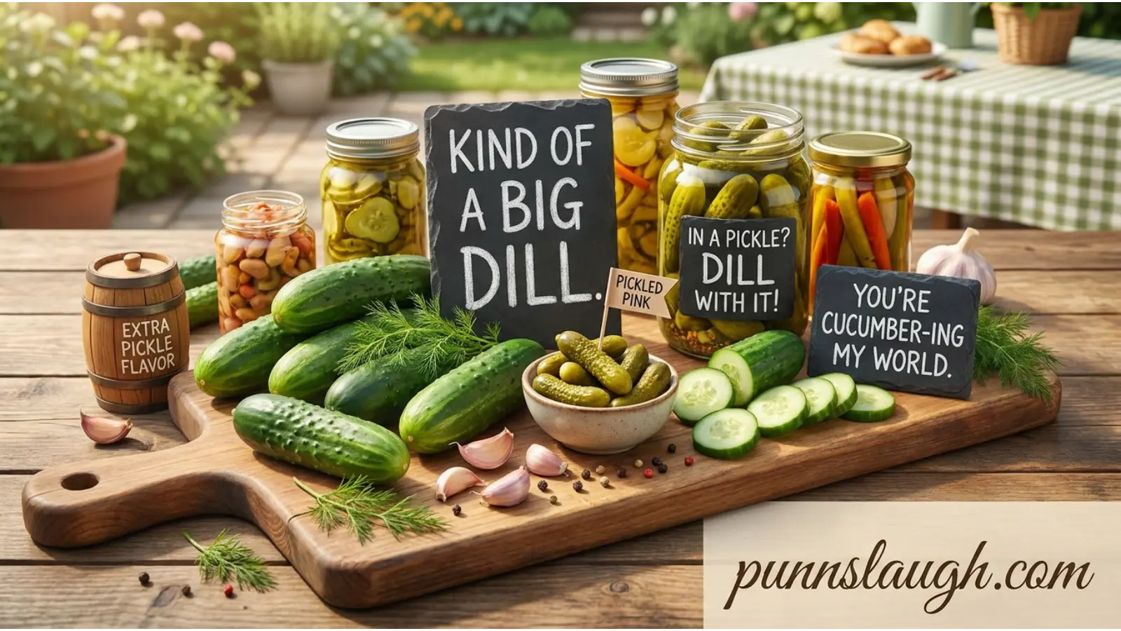 Cucumber Food Puns With Extra Pickle Flavor