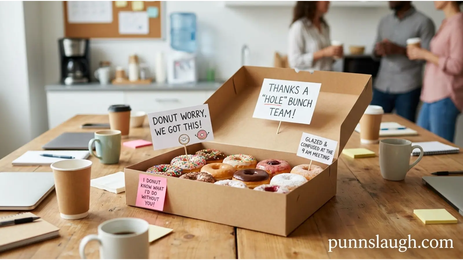 Donut Puns For Work And Workplace Humor