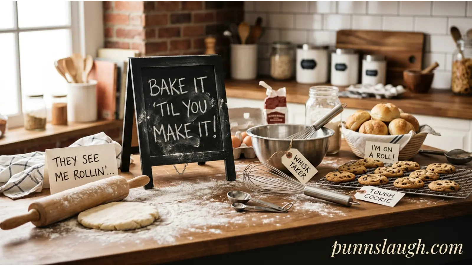 Funny Baking Puns One Liners