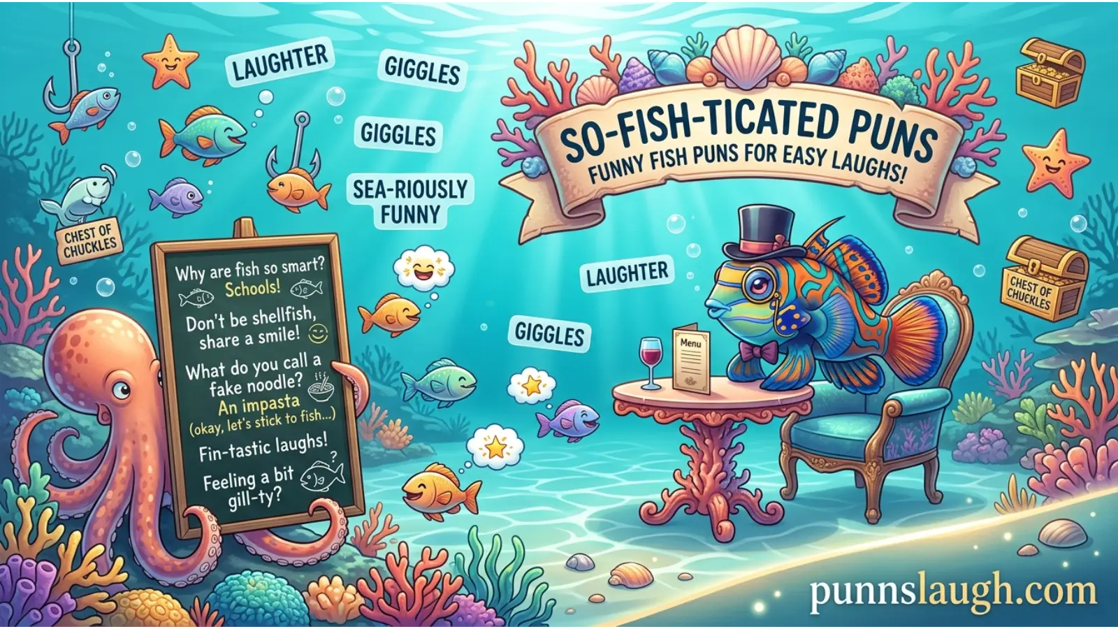 Funny Fish Puns for Easy Laughs