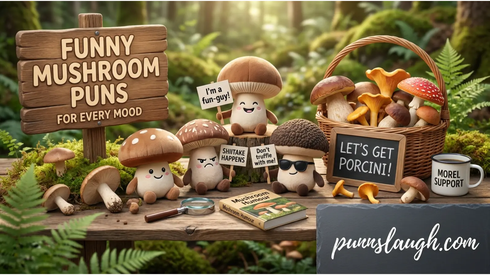 Funny Mushroom Puns for Every Mood