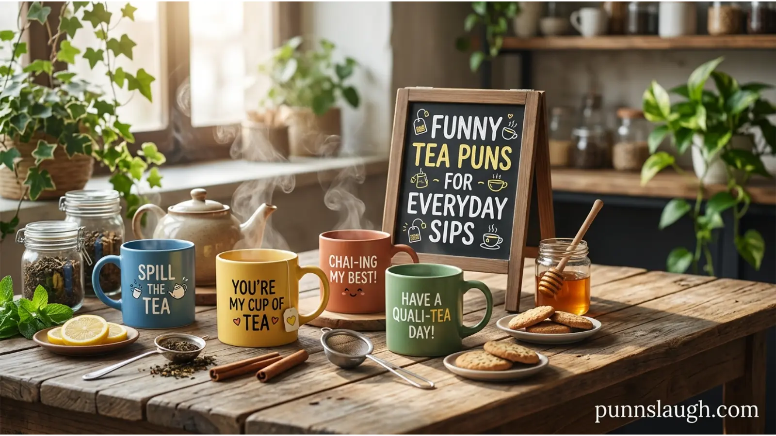 Funny Tea Puns for Everyday Sips