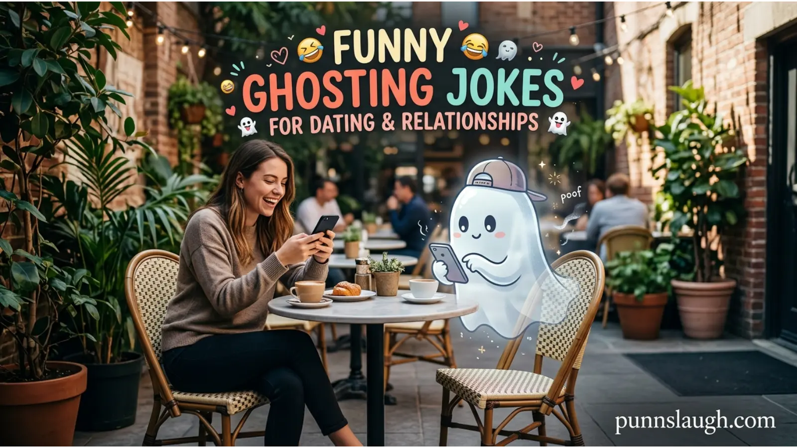 Funny Ghosting Jokes for Dating and Relationships